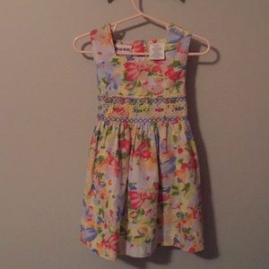 3T floral dress